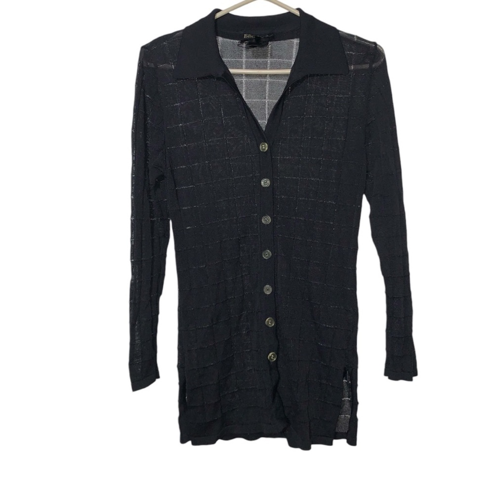 Escada by Margaretha Ley vintage sheer knit top
